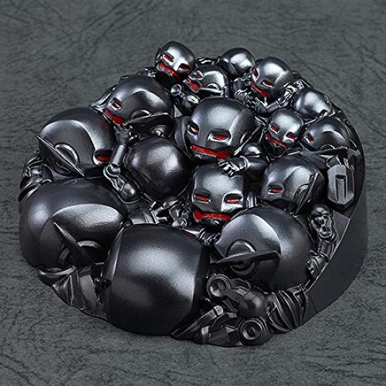 Nendoroid Age of Ultron Iron Man Mark 43 Edition Ultron Sentry ABS PVC painted action figure Avengers Hero's + Set, non-scale &