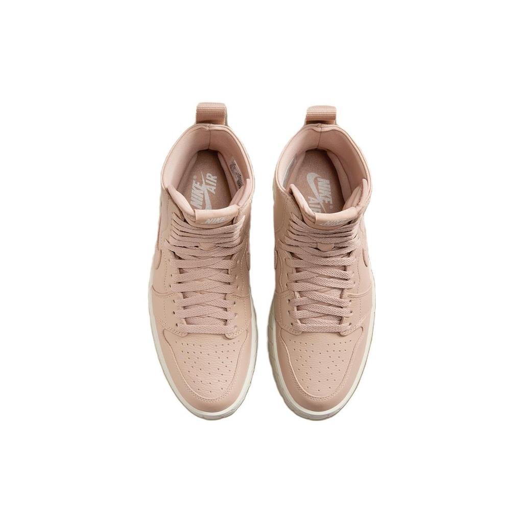 Air Jordan 1 High Brooklyn Legend Medium Brown Женские кроссовки Светло-оревуд-коричневые FJ5737-200