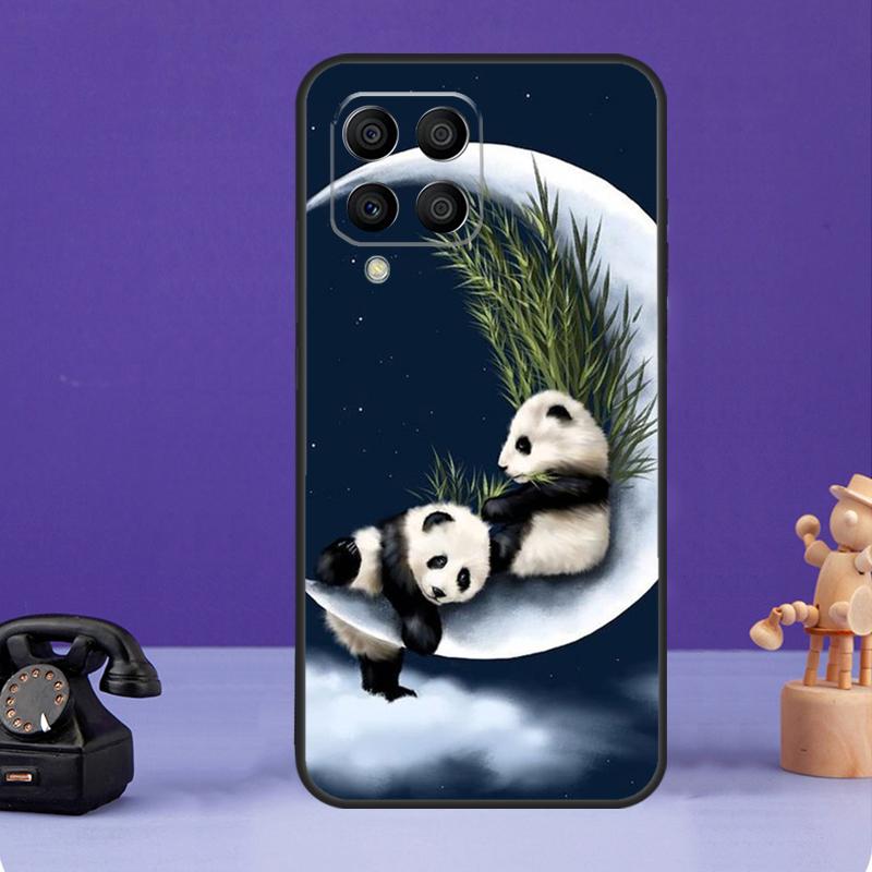 Милый чехол с изображением малыша-панды для Samsung Galaxy M55 M21 M31 M51 M12 M32 M52 M20 M13 M23 M33 M53 M14 M34 M54 M30s