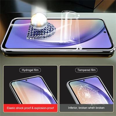 Защитная пленка для экрана Samsung Galaxy A54 5G A52 A51 A71 A70 A50 A53 A14 A13 A12 A34 A73 A72 A22 A50 A33 A32, гидрогелевая пленка