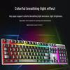HP RGB проводной игровой комплект: клавиатура и мышь KM300F