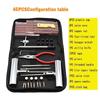 Car Tool Kit 46pcs Emergency Tire Repair Complete Kit Workshop Repair Mechanical Auto Pneumatic Q7K6