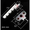 Child safety Window security stay lock 4 adjustable Angles Window opening limiter Latch casement wind brace Position Stoppers