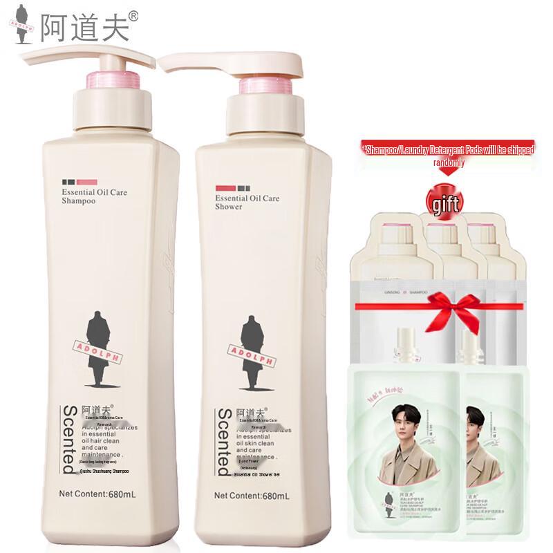 Adolph Anti-Dandruff Shampoo & Shower Gel Set