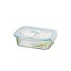 LOCK&LOCK Tabletop Container, Rectangle with Core, LBF531C, ALL2201, Clear