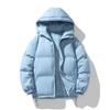 Winter Cotton-padded Jacket Men's Hooded Bread Clothing Couples Thickened Cotton-padded Loose Casual Cotton-padded Jacket Warm Coat