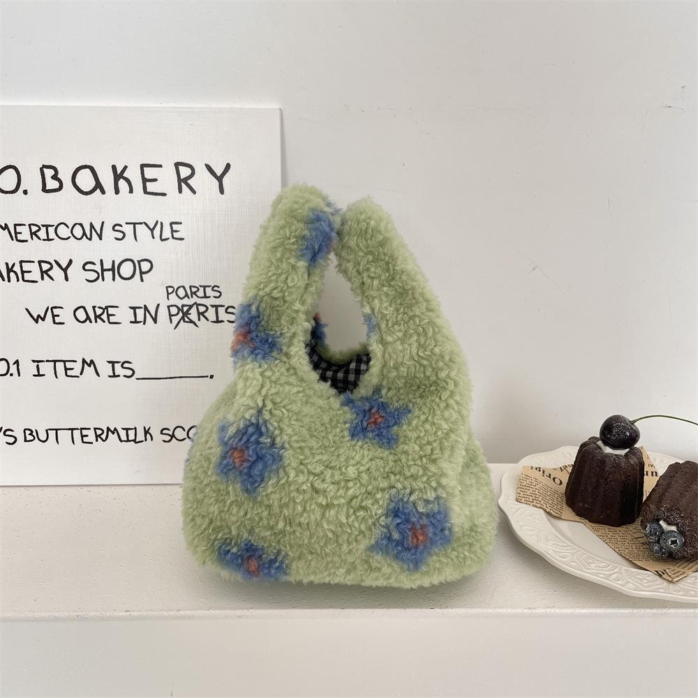 Женский клатч с леопардовым принтом, мягкий плюшевый, осенне-зимний, модная сумочка, тоут, для хранения