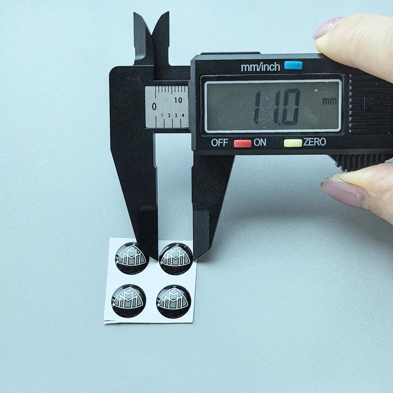 Автонаклейка 2025 Для Benz 11 мм 14 мм 20 мм 25 мм 30 мм 5 см Круглая Кристаллическая Эпоксидная Наклейка-Эмблема Автомобиля для Mercedes Benz Maybach Брелок