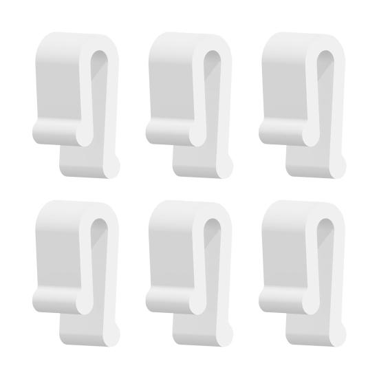 4/6/8/12Pcs Dutch Oven Lid Protector Clips Silicone Cutlery Protection Clip Stackable Easy to Clean Cookware Bumpers for Pots U-Shaped Design