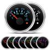 40-120℃,100-250℉ 52MM Water Temperature Gauge With Flashing Alarm Temp Sensor 10.2MM for Auto Car Boat Yacht 7 Color Light