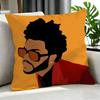 singer  The Weeknd Cushion Cover Cushion Cover Set Pcs x x x Pillowcase Decorative Sofa Home Decor