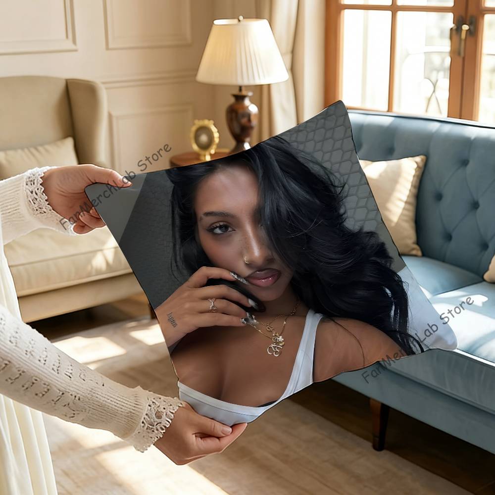 Singer LLara Raj Pillow Case For Sofa Decor Car Office Room Printing Cushion Cover Decorations and Protector