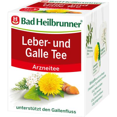 Чай Badheilbrunner для печени и желчного пузыря 8 упаковок по 14 г