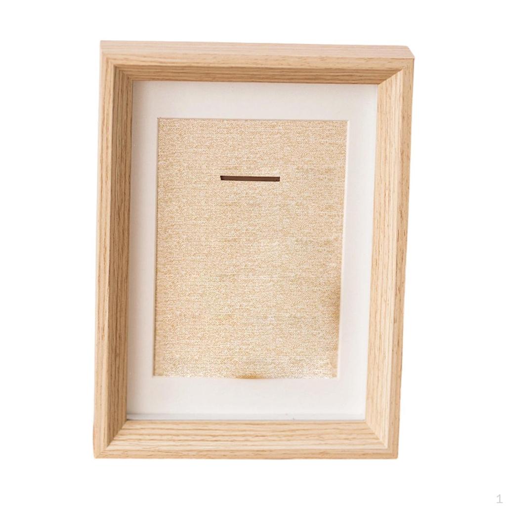 Case Frame Tabletop Decor Multipurpose Gifts Photo Shadow Box for Runners