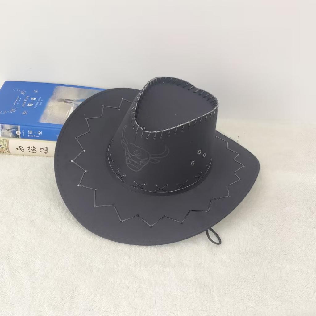 Western grassland sun hat summer outdoor fisherman mountaineering breathable sun protection men and women sun hat scenic straw hat