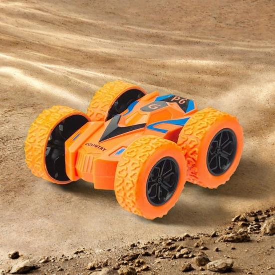 4Pcs Double-sided Flip Stunt Car Toy Four TPR Wheels Inertial Drive Truck Toy Indoor Outdoor Off-road Vehicle Toy Toddlers Boys Girls Gifts