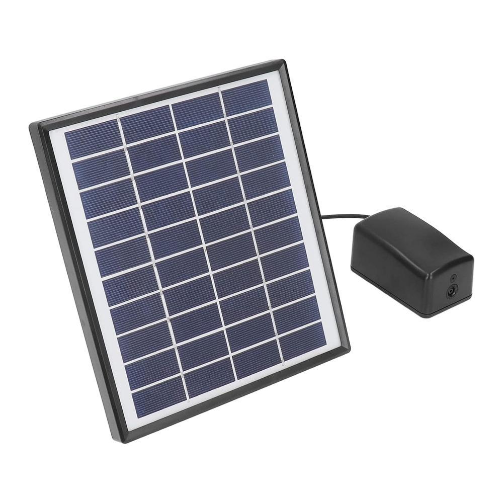 PET Solar Fountain Pump Adjustable Solar Panel Solar Oxygen Pump Adjustable Air Pump Kit