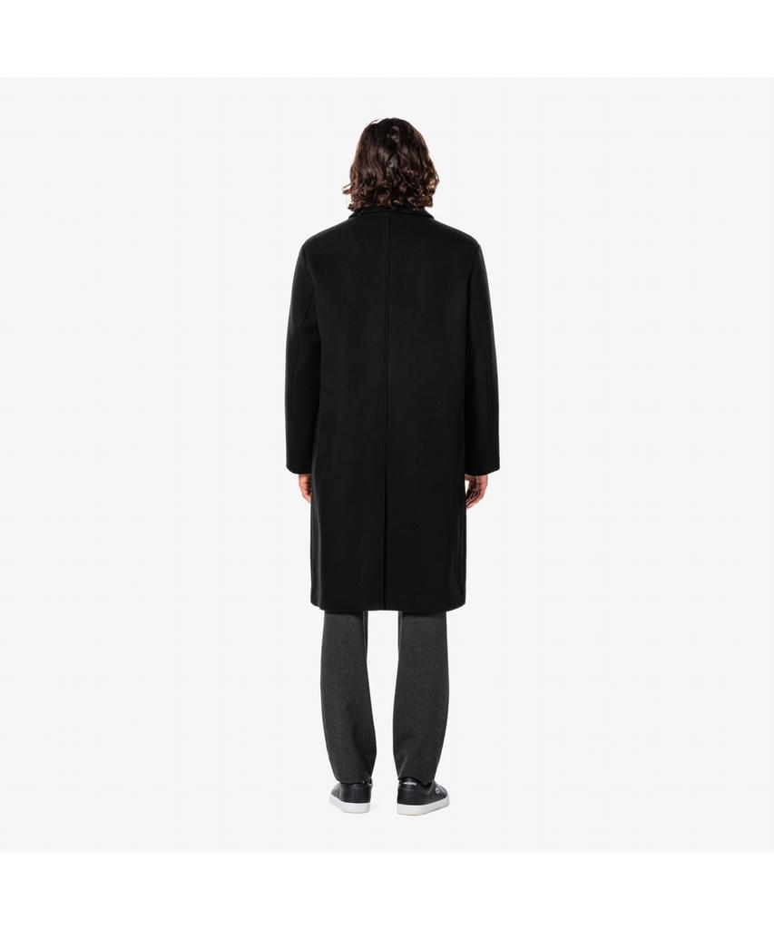 Lacoste Men'S Wool Cashmere Balmacaan Coat Bh512E-55N 031