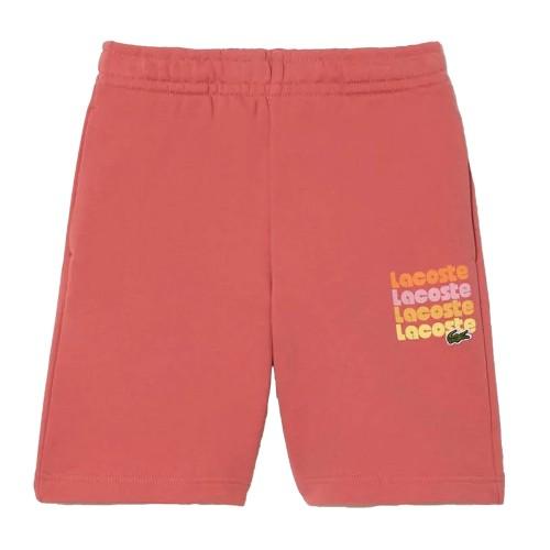 Lacoste Childrens/Kids Fleece Print Shorts