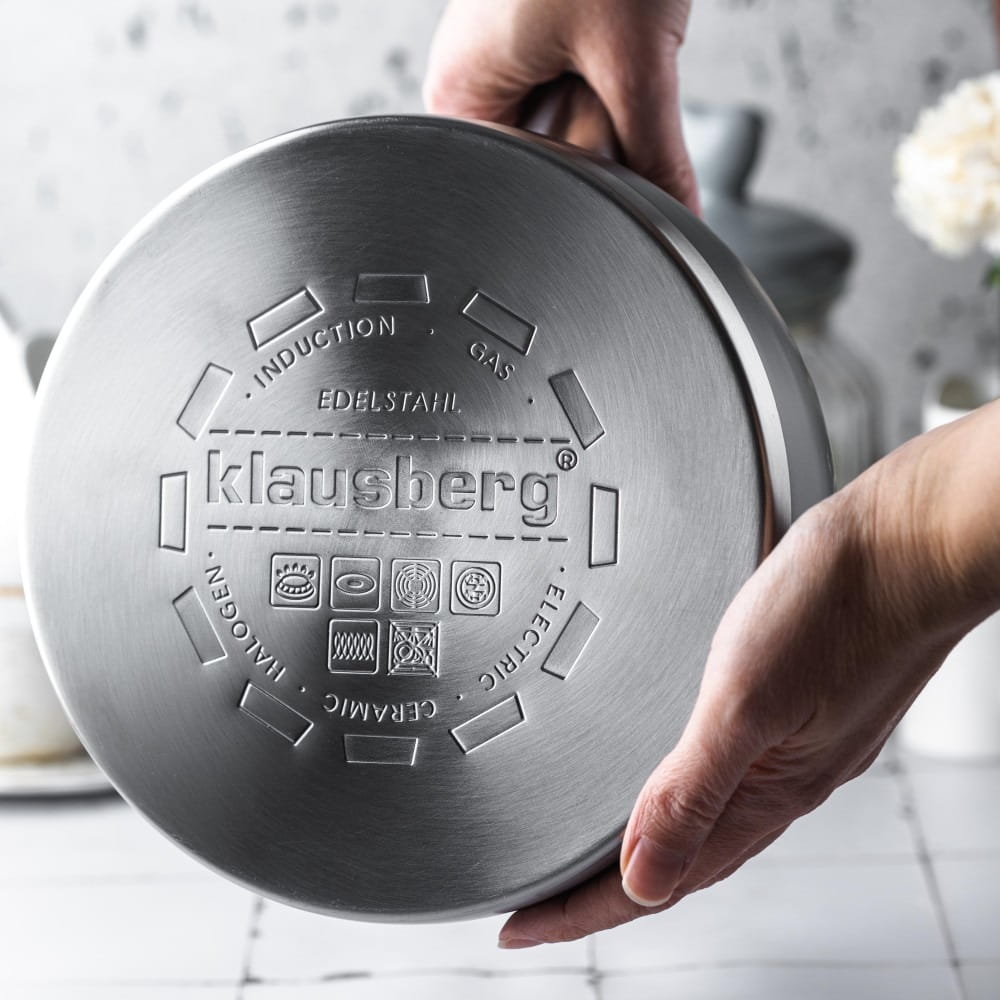 Czajnik stalowy 3.0L z grubym dnem KLAUSBERG KB-7643