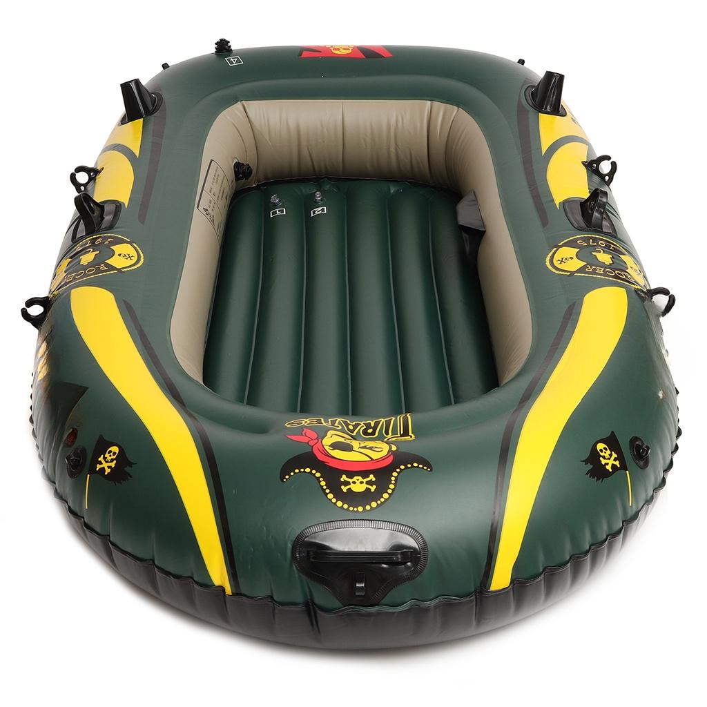 Двухместная 3-слойная 180 кг ПВХ 110 Шелк ламинированная байдарка Гребная лодка-каноэ Груз Спорт Гонка ПВХ Надувная лодка Надувные лодки для рыбалки