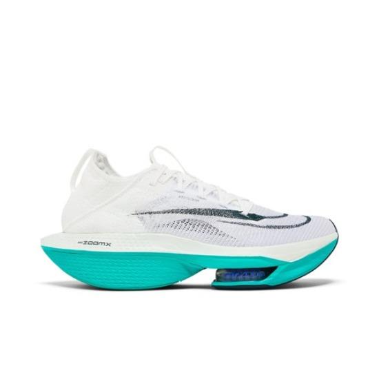 Nike Мужские кроссовки Air Zoom Alphafly NEXT% 2 'Белый Прозрачный Нефрит' DN3555-100