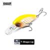 Kingdom Рыболовные приманки Fat Boy Плавающие воблеры U/T типа Lip Deep Diver Bait Lure Жесткие приманки Профессиональный воблер