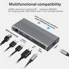 Nvme Ssd Hub, Usb C Hub Type C 3.1 To M.2 Nvme Ngff Hd 4k 1000m Lan 10gbps M.2 Ssd Case Enclosure Usb C Hub Splitter For Macbook
