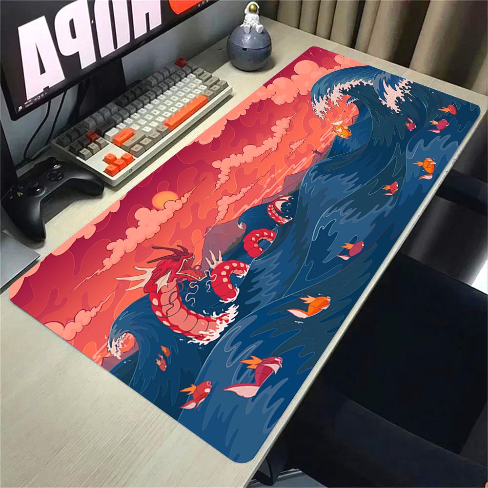 Mouse Pad Large Desk Mat Pokemones Anime Playmat Gaming Mouse Pad 900 400 Xxl Mousepad Speed Computer And Office Gamer Cabinet