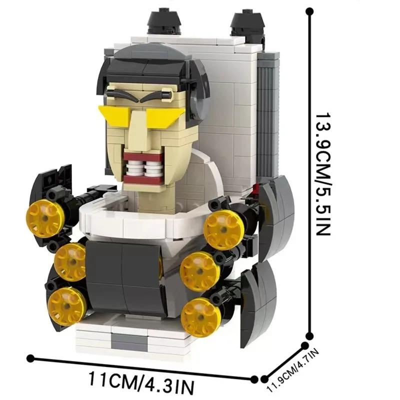 Speakerman Titans Tv Man Titans Cameraman Skibidi Toilet Building Blocks Toy Titans Speaker Man Camera Man Clock Drill Man Brick