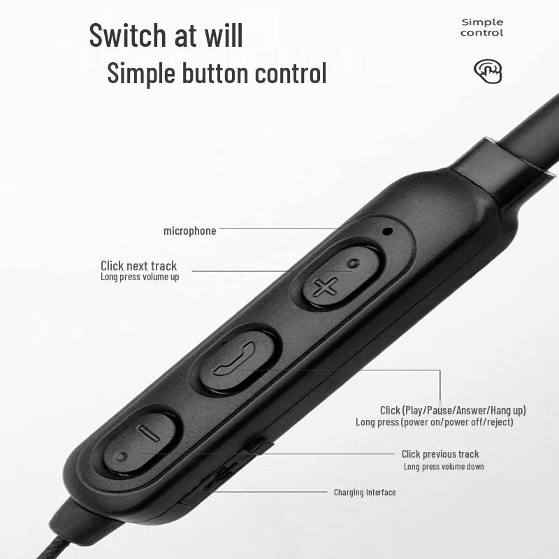 G05 Bluetooth-наушники с креплением на шею: Магнитное крепление, Длительное время работы от аккумулятора, Превосходное звучание, HD-звонки
