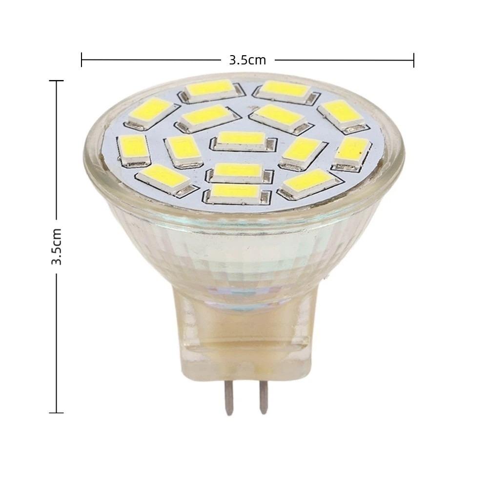 6PCS 3W GU4 LED Bulb 12V LED Light Bulb Easy MR11 Spotlight  Ceiling Lights