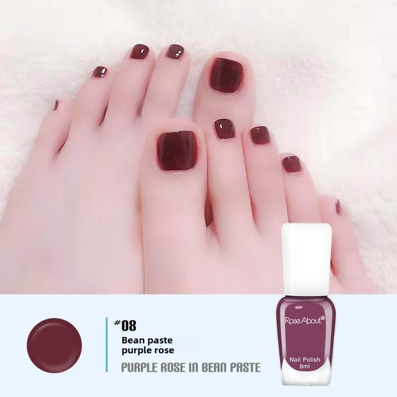 Летний маникюр, без выпечки, стойкий и быстросохнущий, на водной основе, без запаха, рвущийся, прозрачный как лед нюдовый лак для ногтей