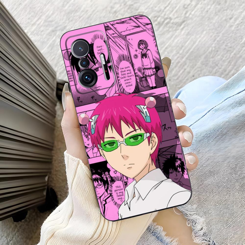 The Disastrous Life Of Saiki K Phone Case For Xiaomi Poco M7 M6 M5 M4 4g 5g F7 F6 X7 X6 X5 Ultra Pro Silicone Cover