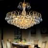 Led Crystal Lamp Cozy Bedroom Lamp European-style Living Room Chandelier Romantic Dining Room Lamp Study Lamp