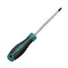 Magnetic Tip Screwdriver 6mm Crosses/Flat Professional Cushion Grip for Hand Making Home Mechanical Repair Project