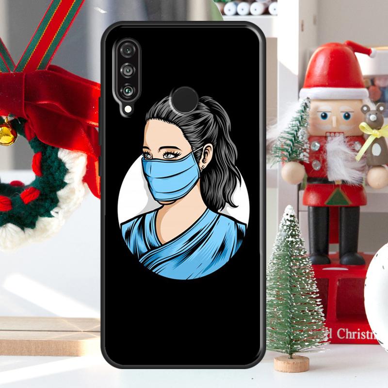 Мультяшный Медицина Доктор Медсестра Для Huawei Nova 9 10 SE 11 Pro Y60 Y70 Y90 Y61 Y91 Y72 Y73 12i 11i 8i P20 P30 P40 Lite Чехол