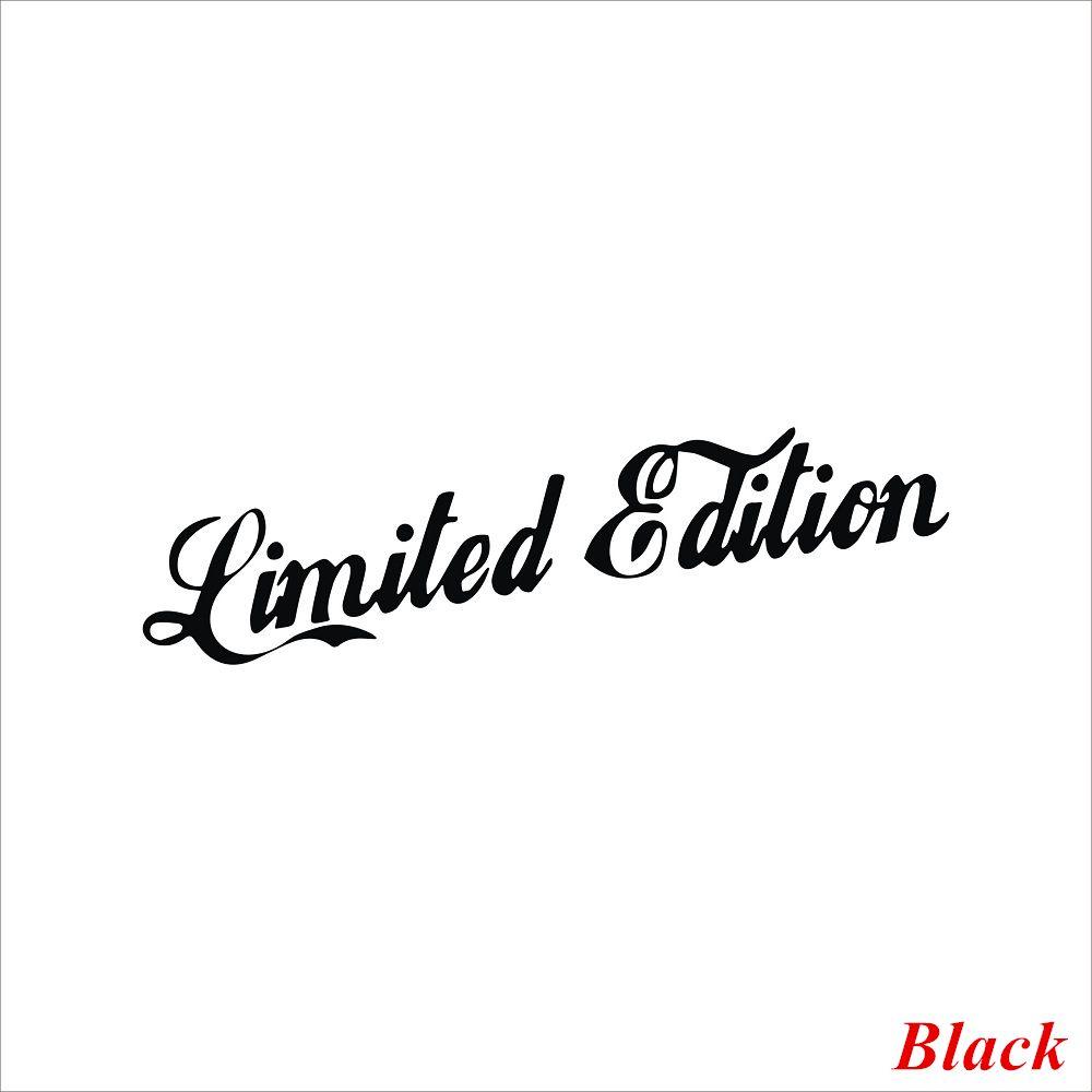 Styling Waterproof Reflective Car Accessories Window Limited Edition Car Stickers Auto-styling