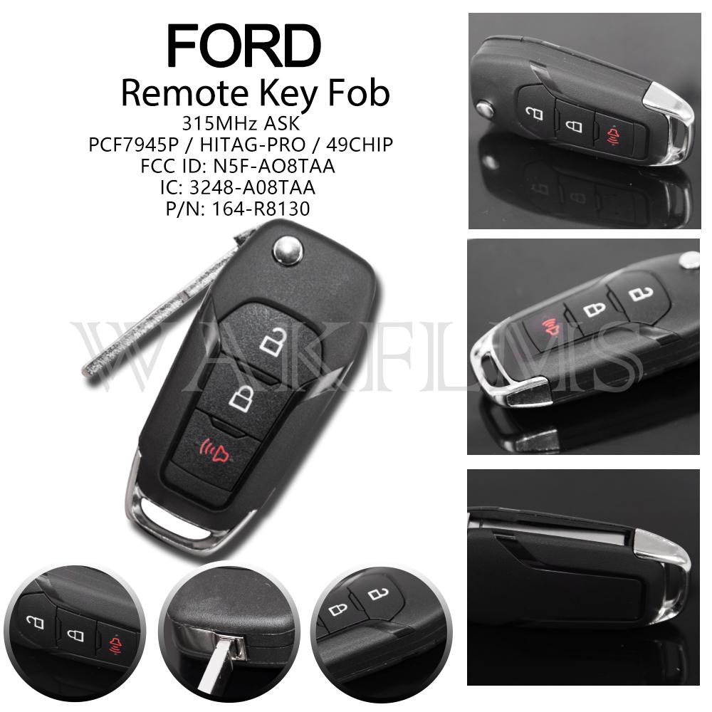 N5F-A08TDA Для Ford F150 F250 F350 F450 F550 Ranger Raptor Bronco 2015-2022 Пульт дистанционного управления для автомобиля 902 МГц 868 МГц 434 МГц ЧИП 49