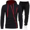 Men's Outdoor Sport Zipper Hoodie Set