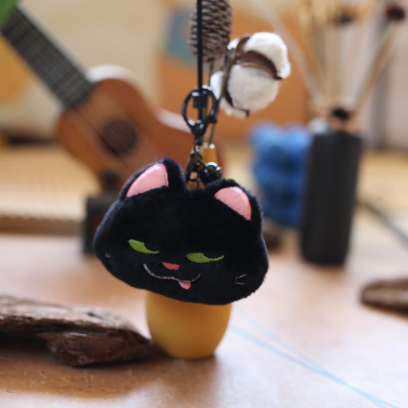 Милый милый котенок кулон плюшевая игрушка кукла котенок школьный рюкзак подвесное украшение брелок кукла кукла