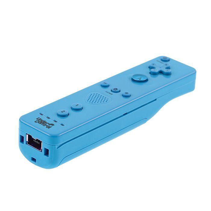 Игровой контроллер - Nintendo - Wiimote Motion Plus - Беспроводной - Вибрация - Синий цвет