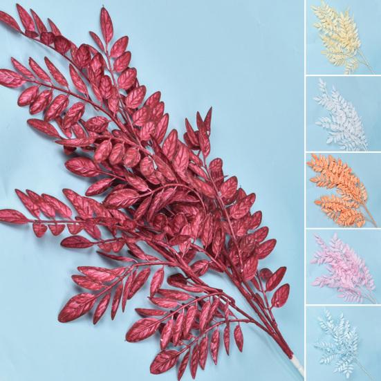 Искусственная ветка, не выцветающая имитация листьев саранчи, ветка, инженерный ландшафтный декор