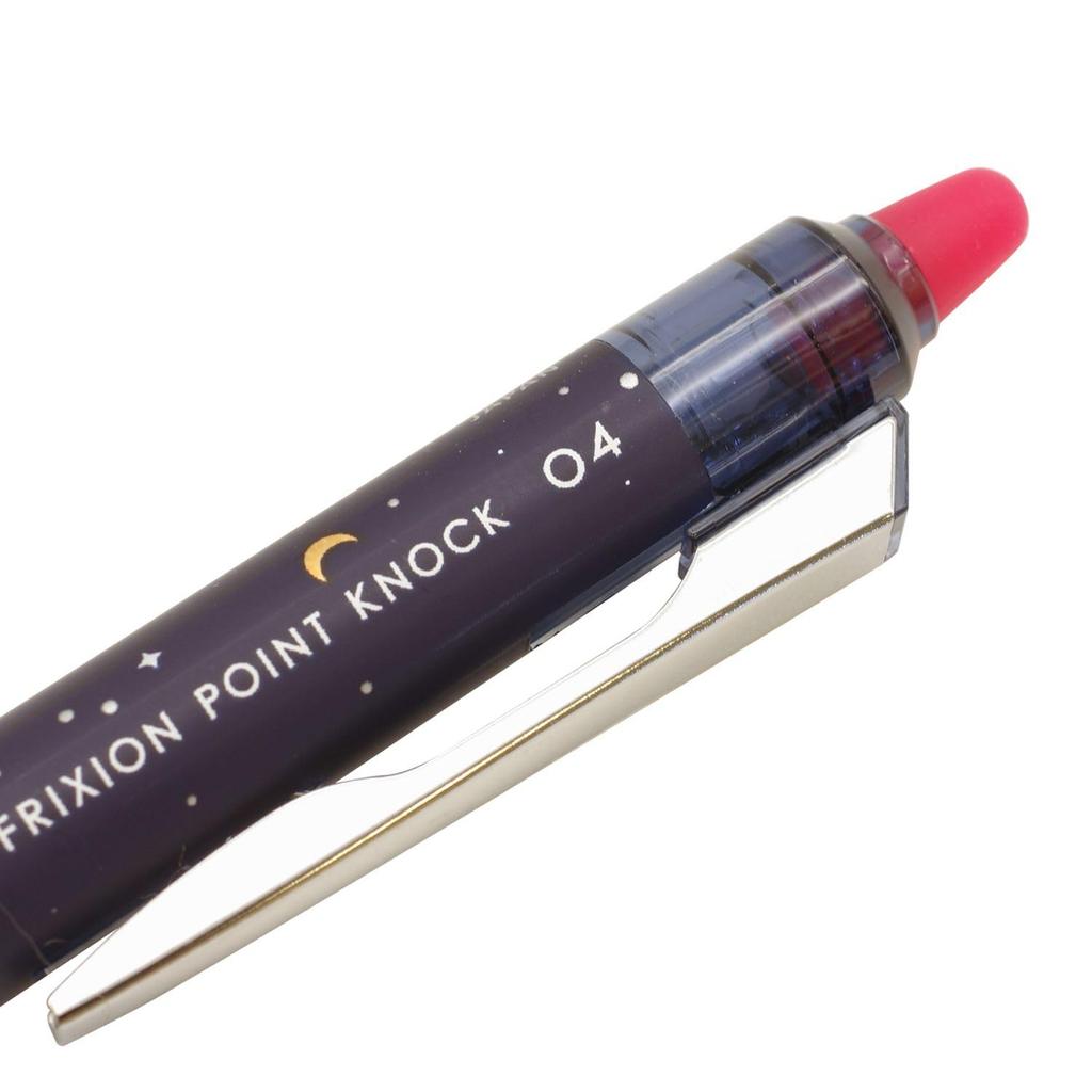 PILOT Limited Edition Frixion Point Knock 04 Red Star Story Refill, 0.4mm, [Monocolo] LFPK-