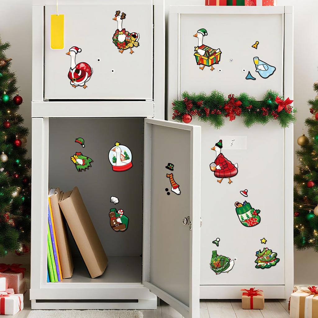Cute Dress-Up Fridge Magnet Holiday Locker Mailbox Magnetic Car Sticker