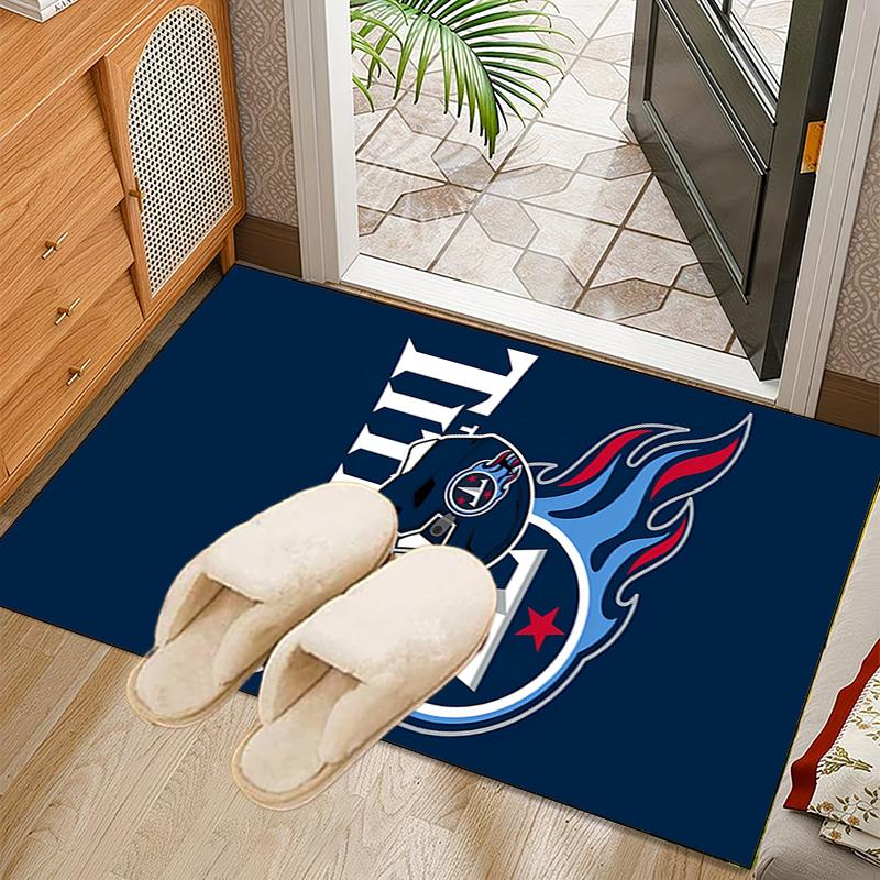 Tennessee Logo Art Rug Office Carpet Non-Slip Mat, Chair Rug Floor Covering for Gaming, Bedroom, Living Room , Home Decor Christmas Gift