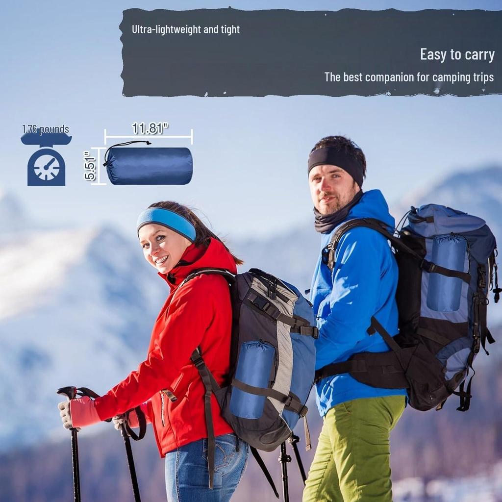 Z5J Foot-Pump Self-Inflating Double Outdoor Mattress