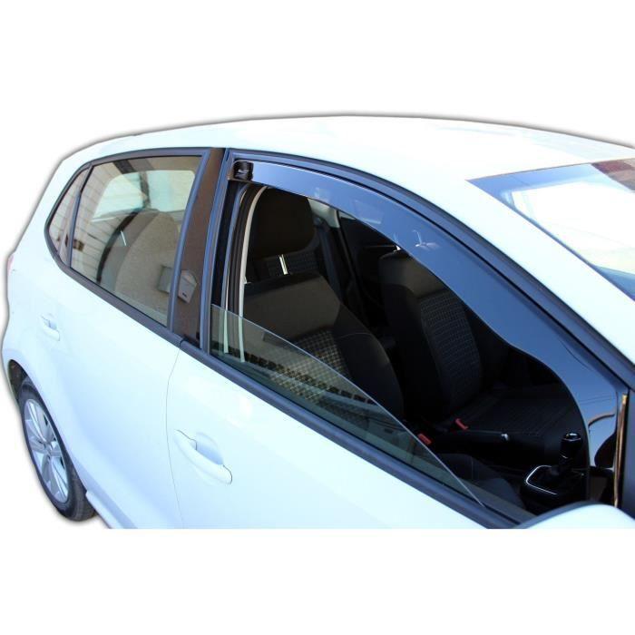 J&J AUTOMOTIVE | Heko Deflecteurs d'air Déflecteurs de Vent Pour Volkswagen Polo 5 6R 5P. Berlina 2009-2017