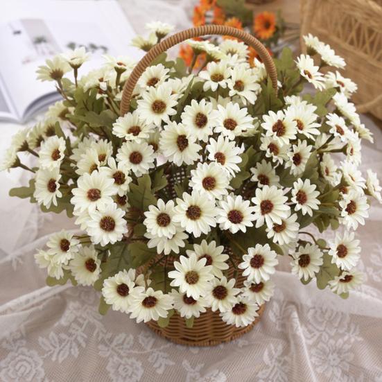 1/2Pcs Simulated Flower Arrangement Low Maintenance Realistic Artificial Flower Home Garden Indoor