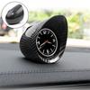 Car SUV Dash Clock Luminous Pointer Time Gauge w/ Carbon Fiber Look Alloy Shell